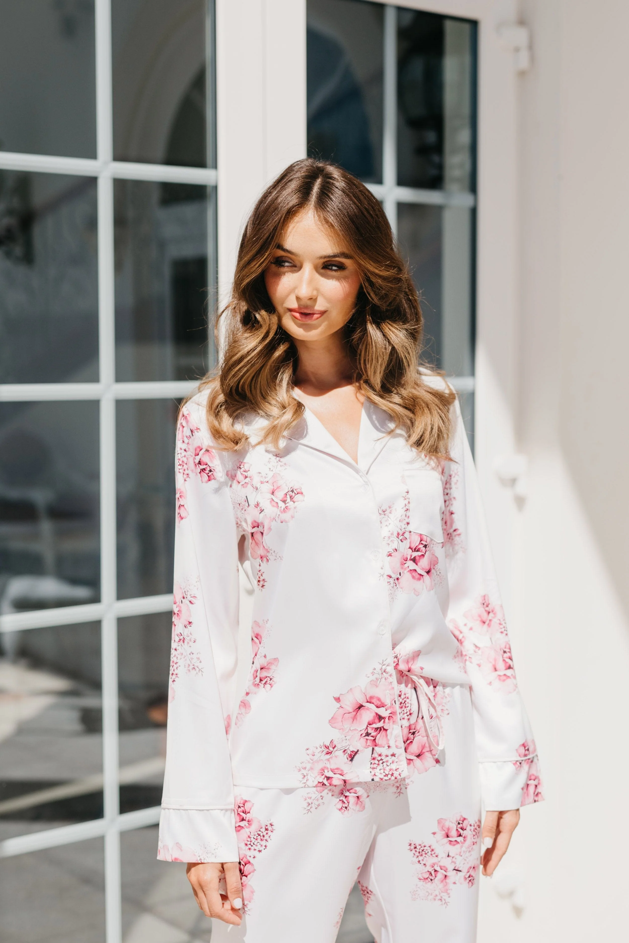 Katerina Bouquet De Fleur Printed PJ Set - Image 7